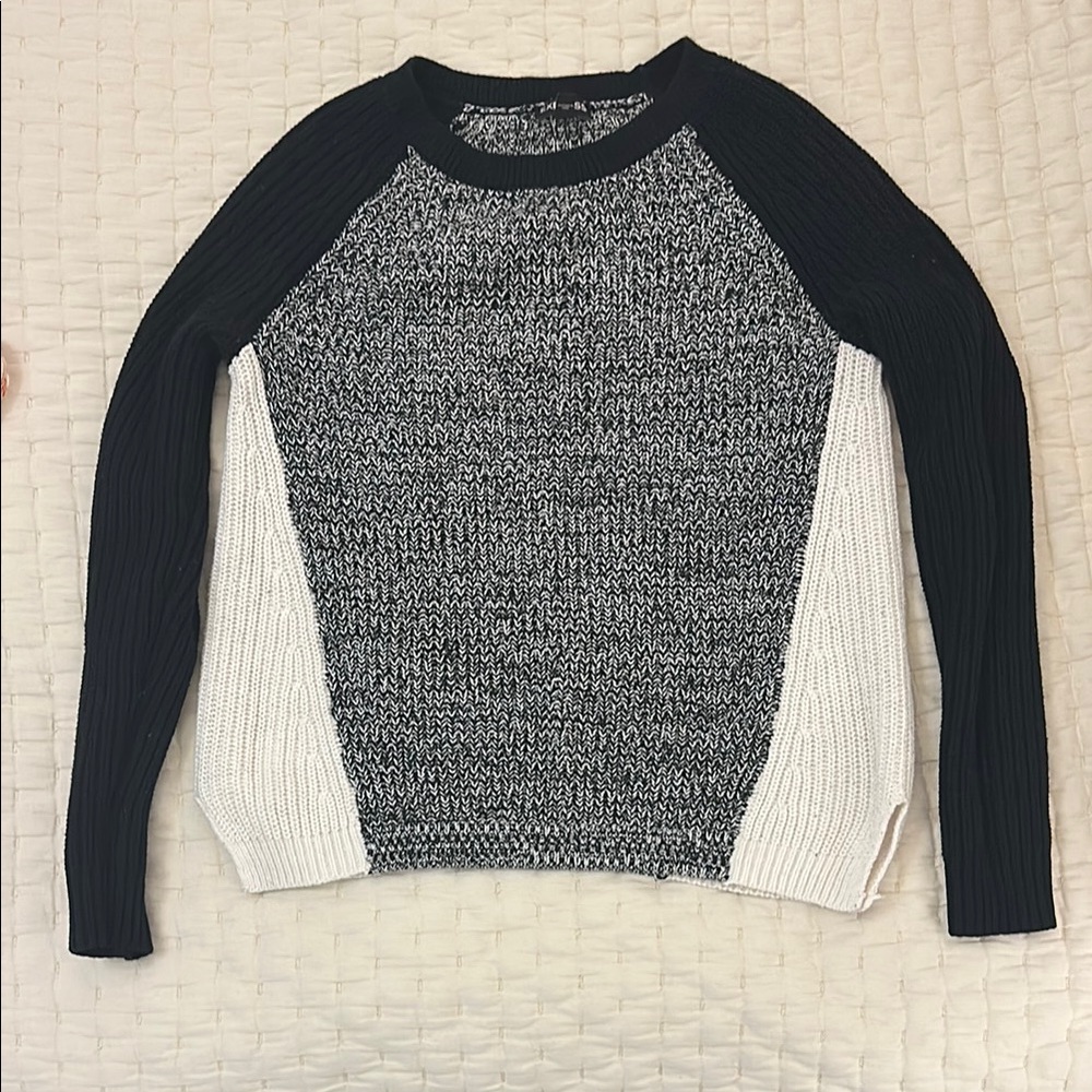 Black and White Women's Sweater